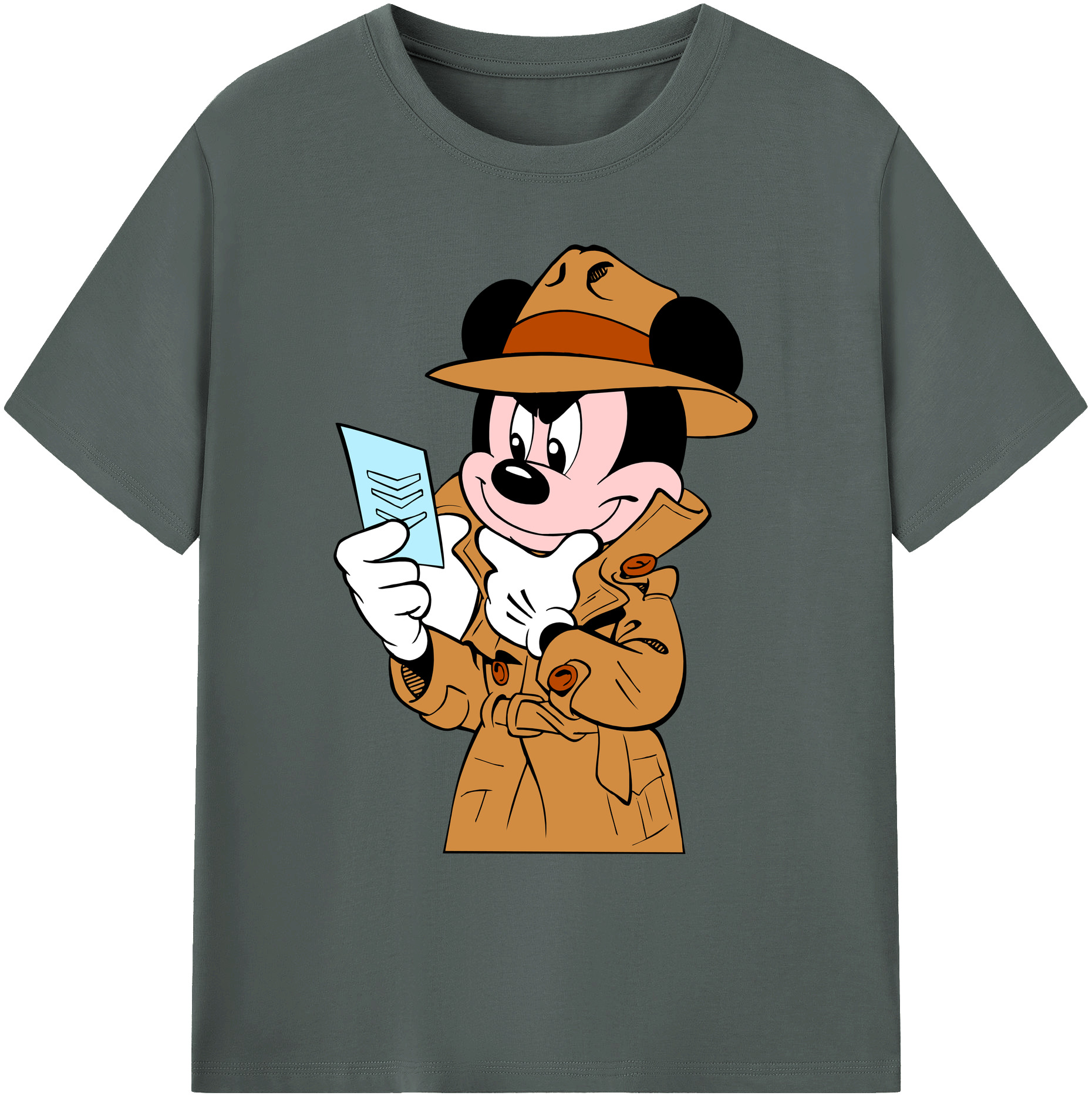 ミッキーマウス Mickey Mouse 綿100％ メンズ半袖Tシャツ｜肌触りやわらか＆通気性